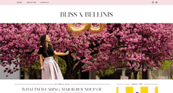 Desktop Screenshot of blissandbellinis.com
